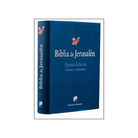 Portada de la Biblia de Jerusalén, edición manual